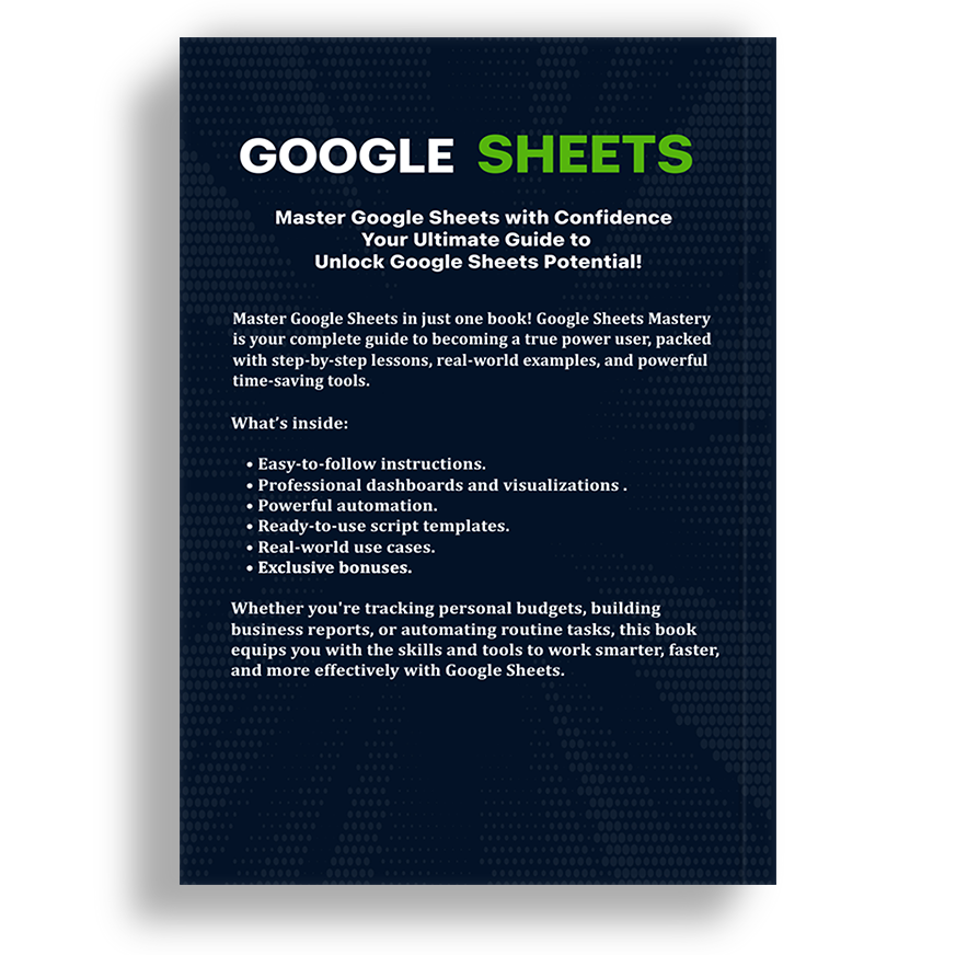 Google Sheets Mastery (PAPERBACK)