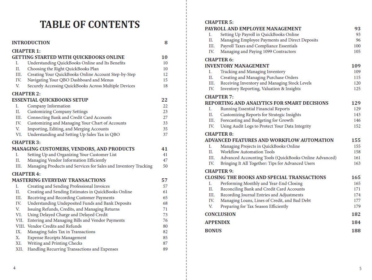 QuickBooks Online Mastery (HARDCOVER)