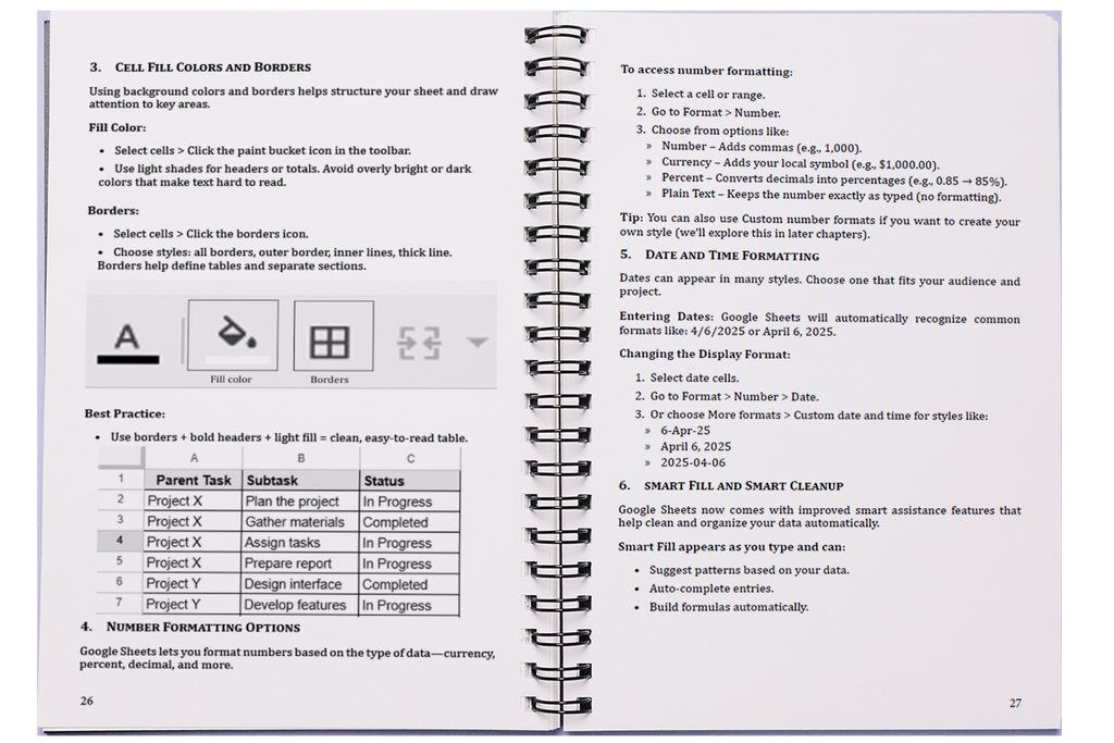 Google Sheets Mastery (SPIRAL)