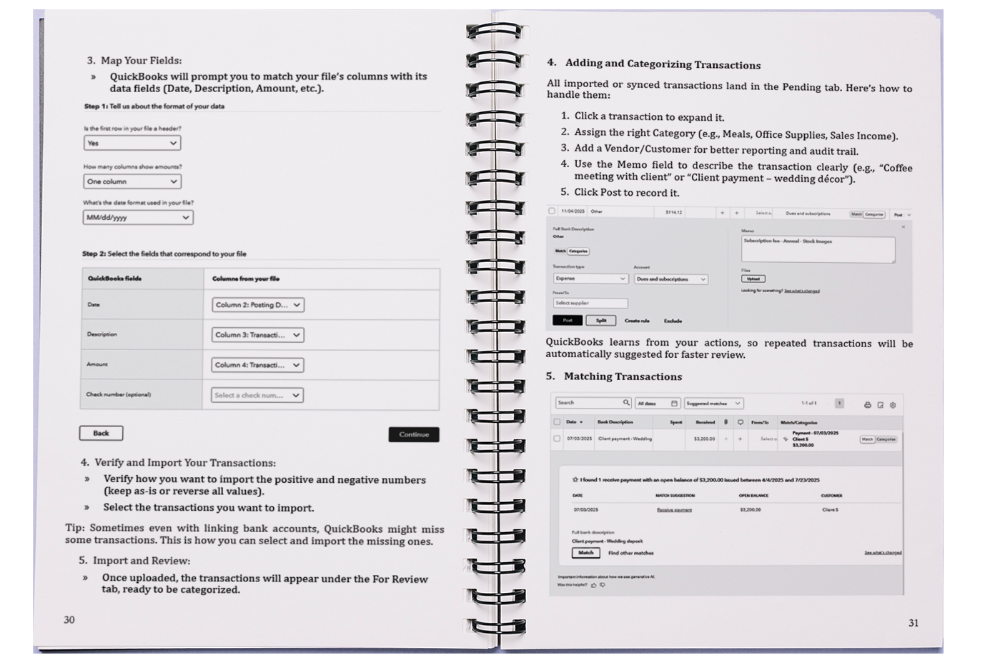 QuickBooks Online Mastery (SPIRAL)
