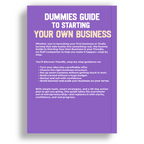 Dummies Guide To Starting Your Own Business (PAPERBACK)