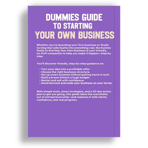 Dummies Guide To Starting Your Own Business (PAPERBACK)
